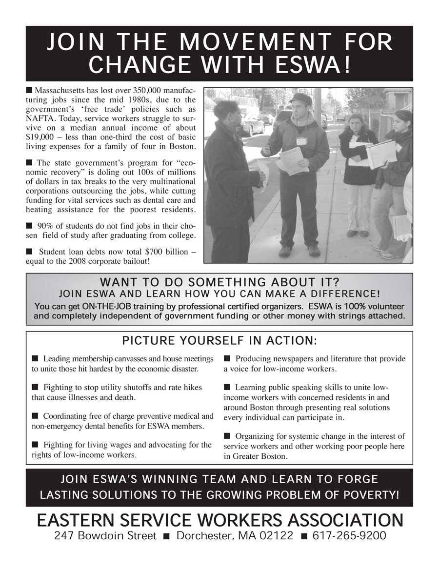 Join the Movement for Change with ESWA!